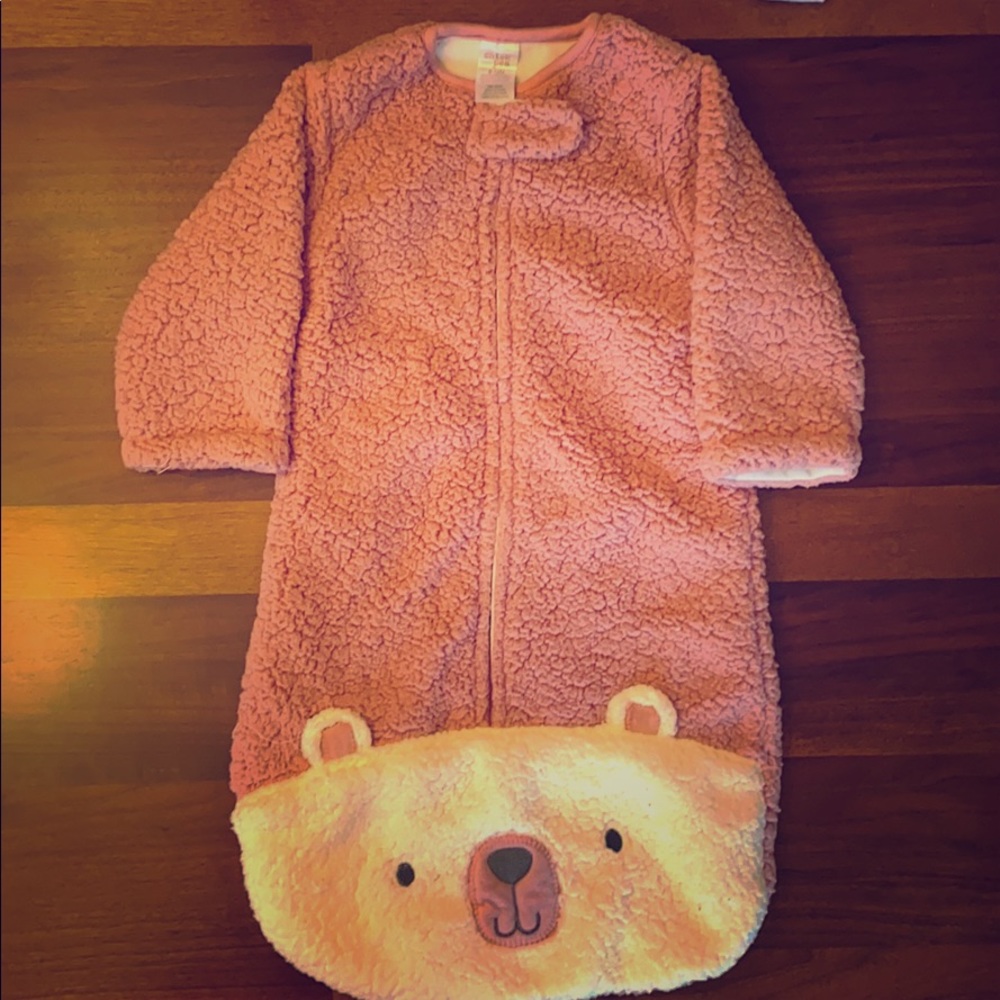 Fleece winter one piece